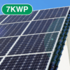 Bộ điện năng lượng mặt trời 7kWp