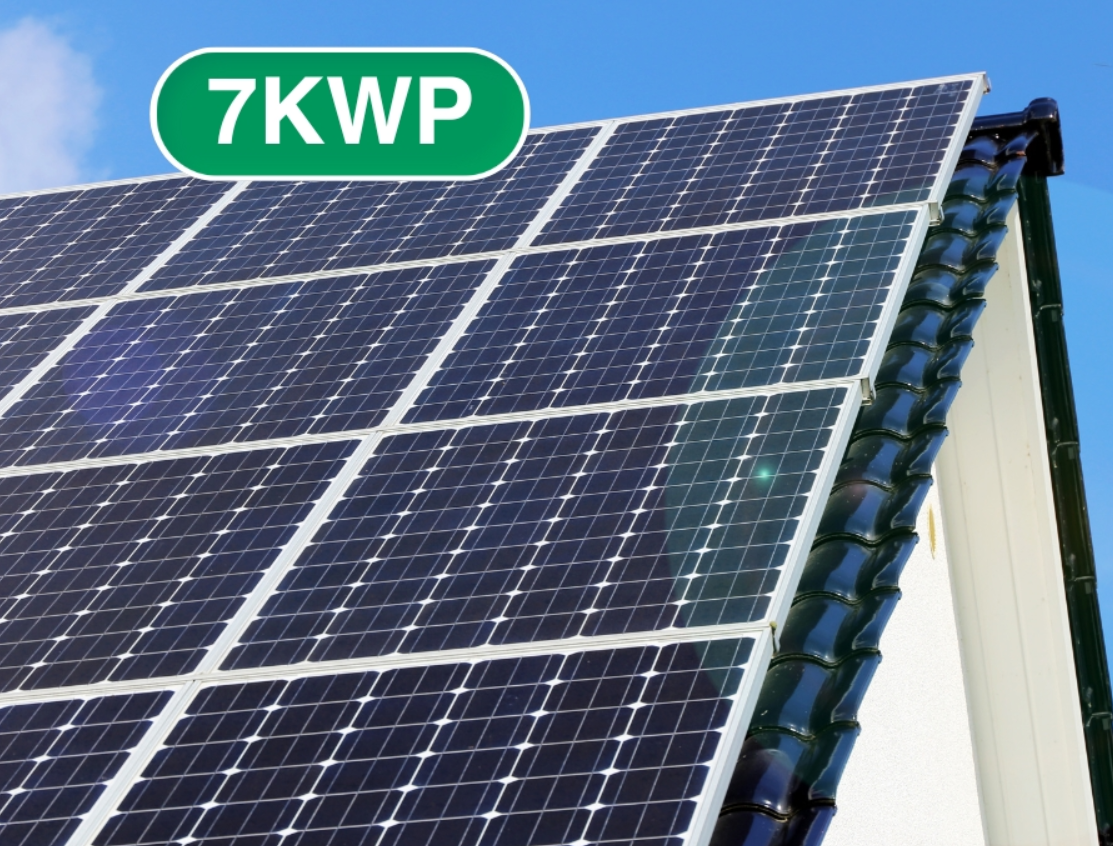 Bộ điện năng lượng mặt trời 7kWp